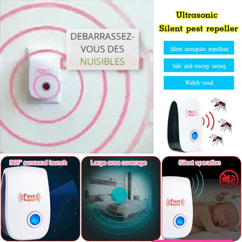 🔥Seurico™ Patented Upgraded Pest Control Ultrasonic Insect Repellent