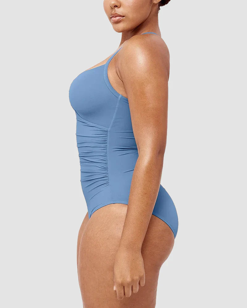 Sculpt & Shine U-Ring Shaping Swimsuit