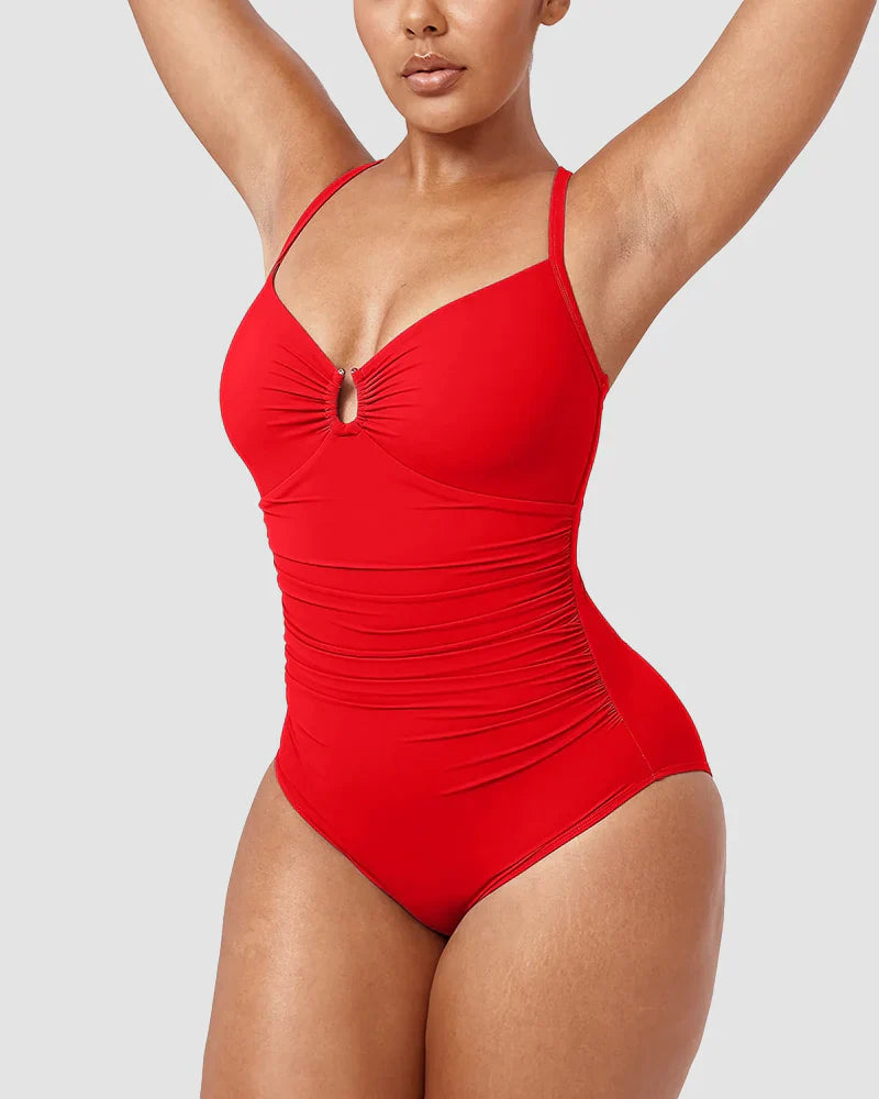 Sculpt & Shine U-Ring Shaping Swimsuit