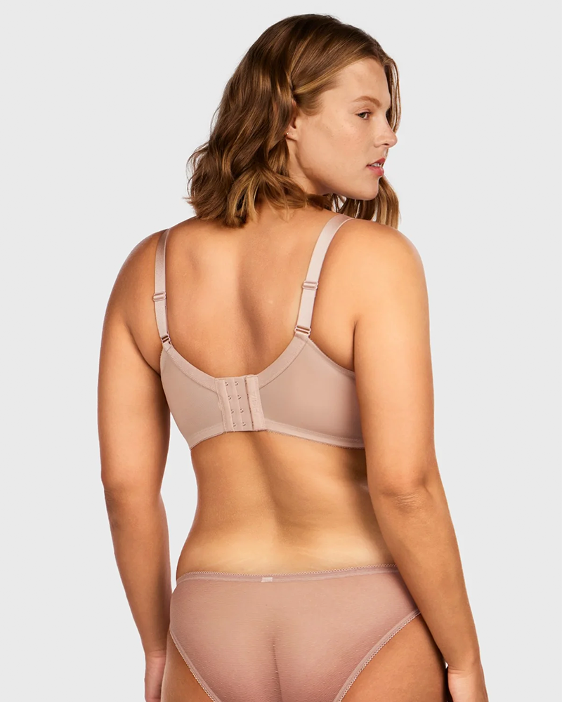 Lace Trim Contour Bra