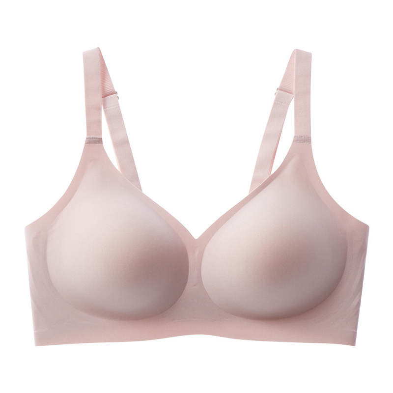 Jelly Seamless Wireless Push Up Bra – Comfortable Full Coverage Everyday Wear