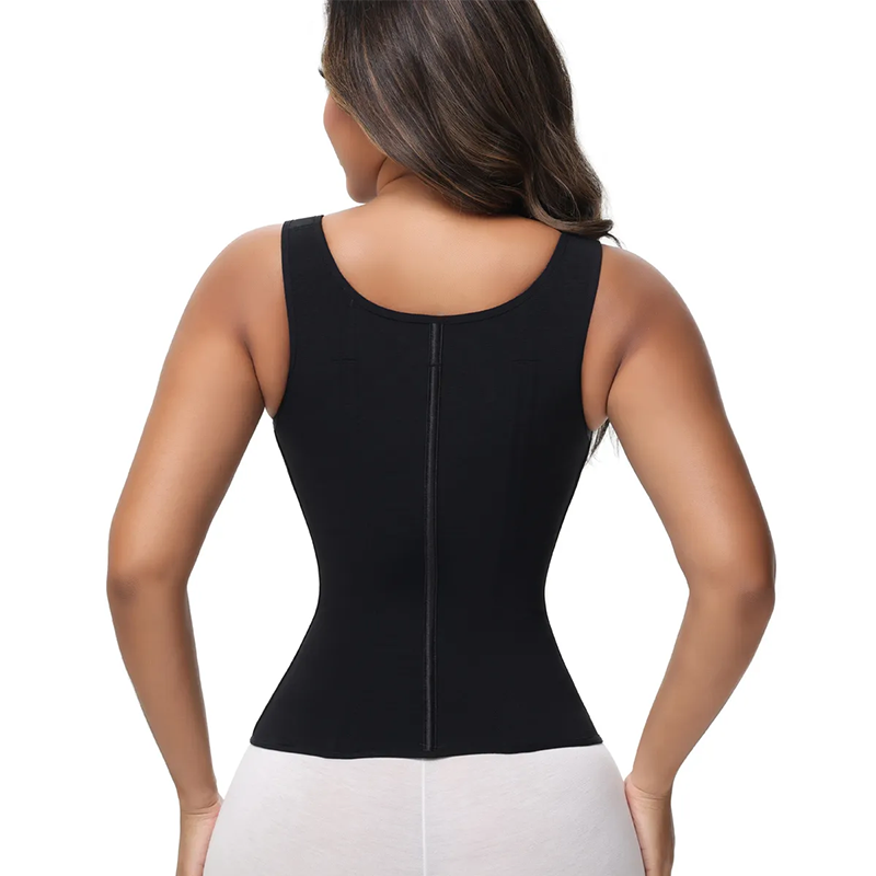 Enhanced Shaping Corset Top — Slimming Waist Trainer & Push-Up Vest