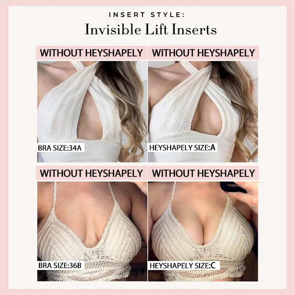 Double-Sided Adhesive Invisible Lift Inserts
