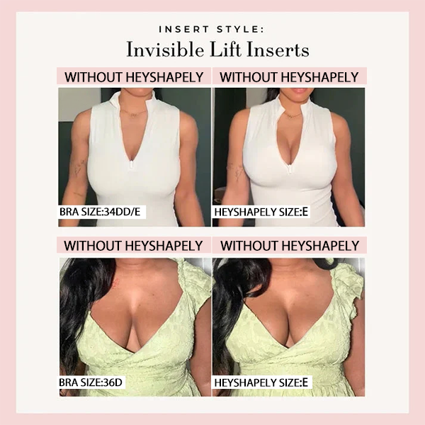 Double-Sided Adhesive Invisible Lift Inserts