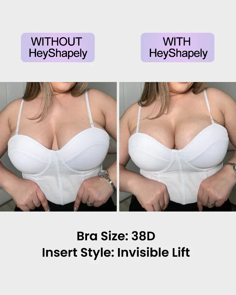 Double-Sided Adhesive Invisible Lift Inserts