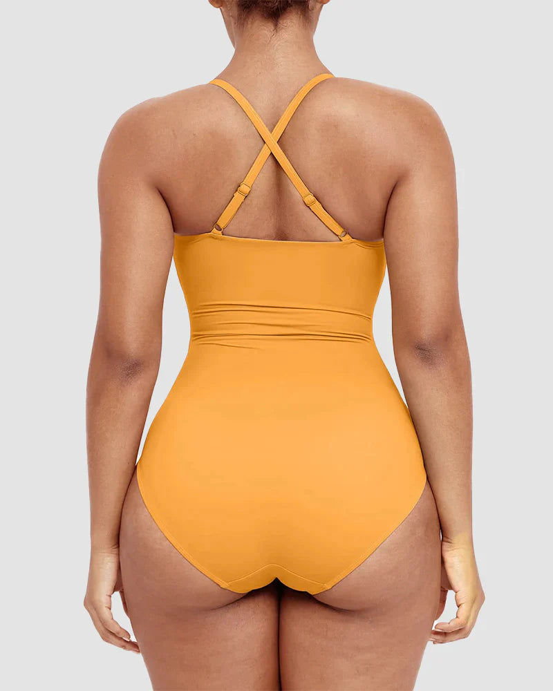 Sculpt & Shine U-Ring Shaping Swimsuit