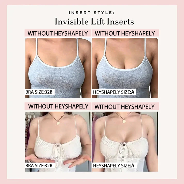 Double-Sided Adhesive Invisible Lift Inserts
