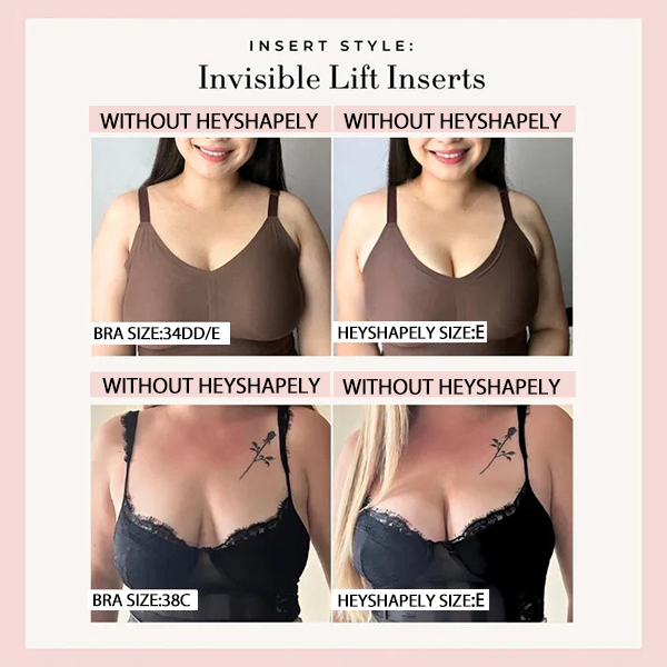 Double-Sided Adhesive Invisible Lift Inserts
