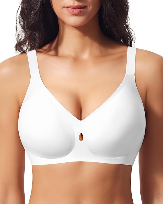 Invisible Jelly Lift Bra with Breathable Water Drop Hollow