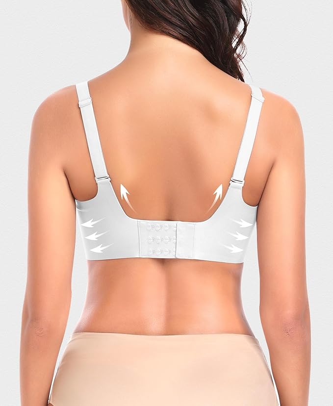 Invisible Jelly Lift Bra with Breathable Water Drop Hollow