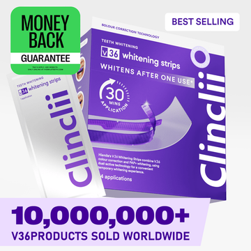 🔥V36 Whitening Strips – Professional Teeth Whitening at Home