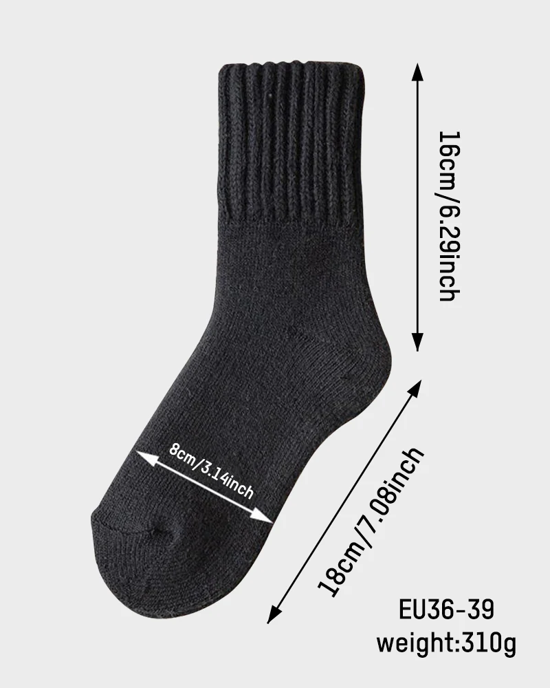 Extra Warm & Comfy Ribbed Socks