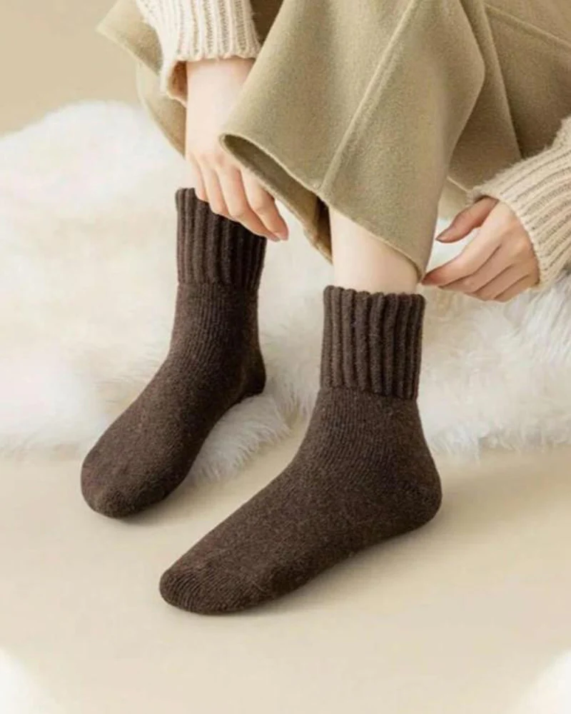 Extra Warm & Comfy Ribbed Socks