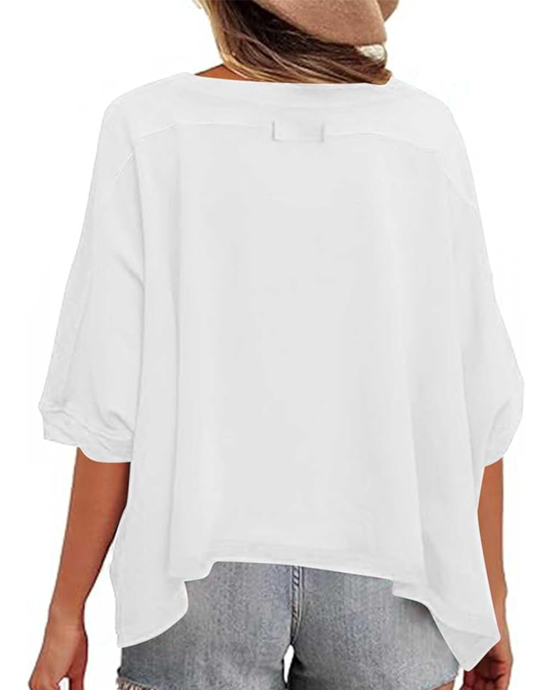 Shesways® Women's Oversized Crop Top