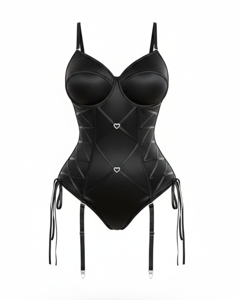 Sexy Tummy Control Teddy Boudoir Outfit
