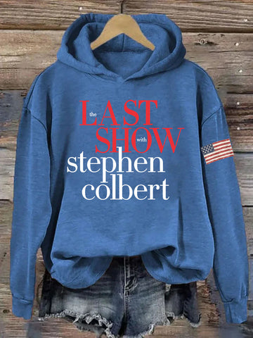 🔥Buy 3 Get 15% Off🔥Retro Last Show Print Hoodie