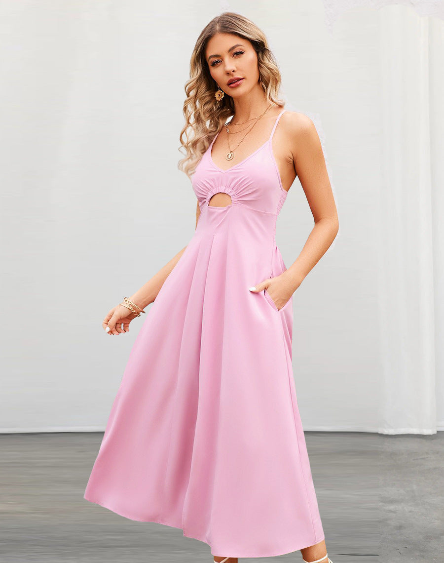 Elegant Sleeveless Maxi Dress