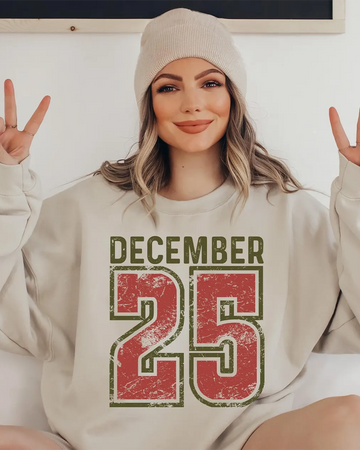 Retro Christmas Crewneck Sweatshirt
