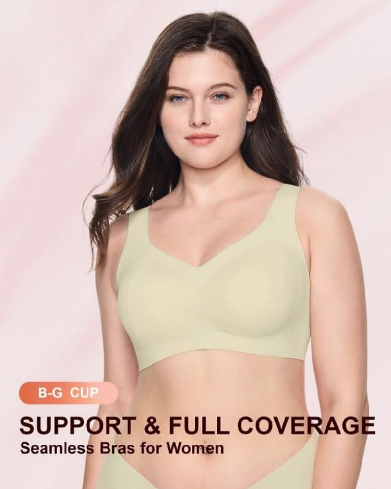 Women’s Seamless Wireless Push-Up Bra