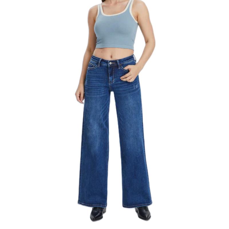 Shesways® Relaxed Rebel Plus-Size Stretch Jeans
