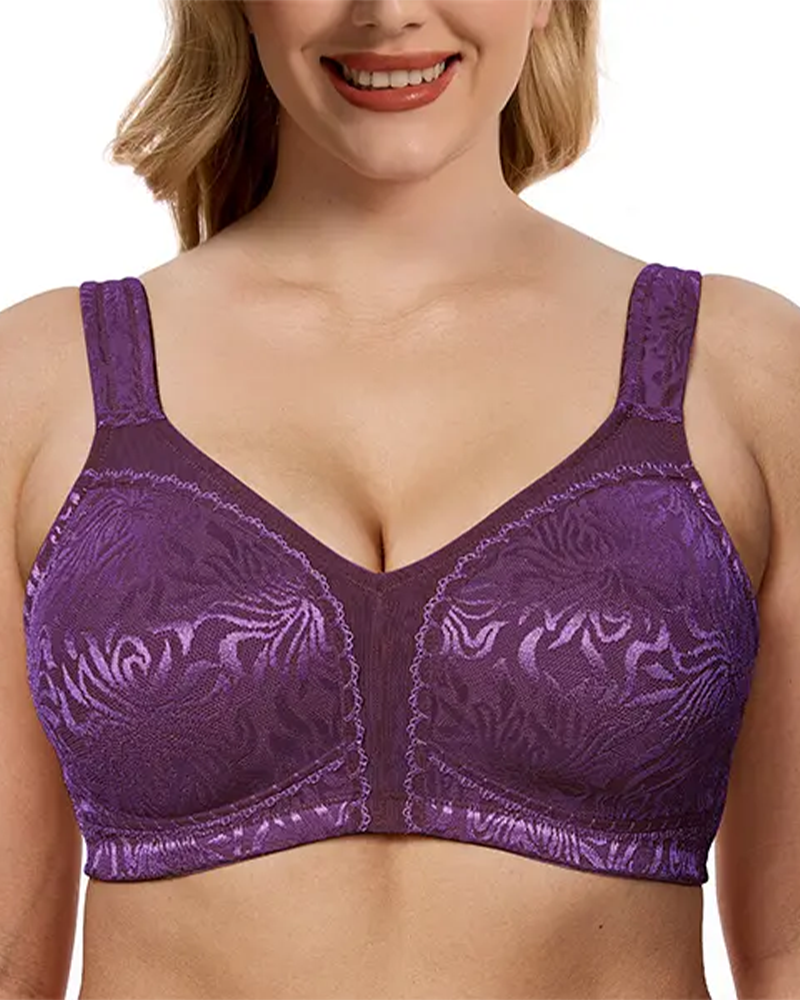 Full Coverage Wireless Minimizer Bra