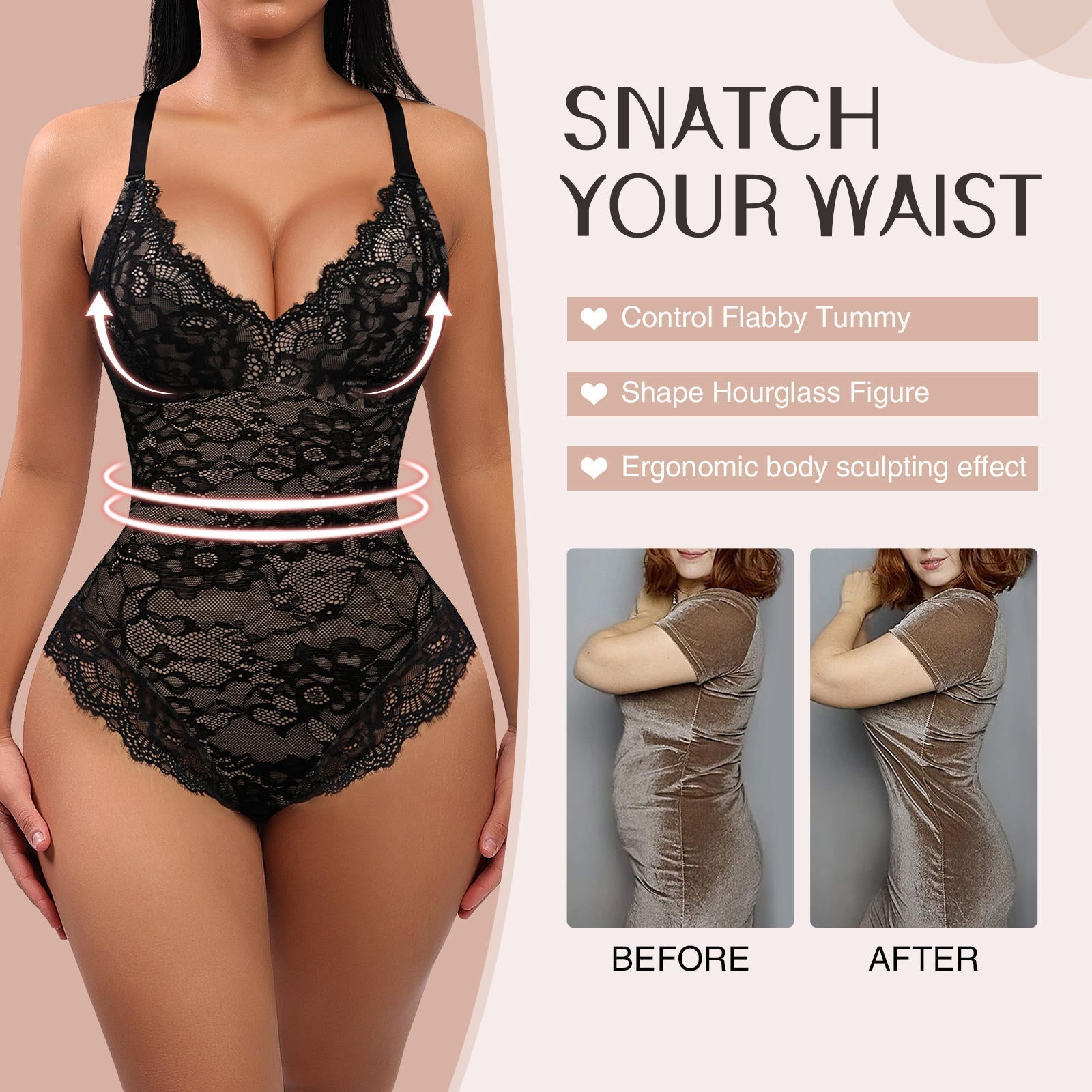 Plus Size Sexy Lace Bodysuits
