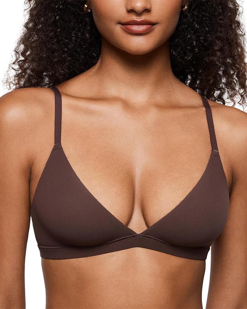 Ultra-Smooth Wireless Triangle Bra