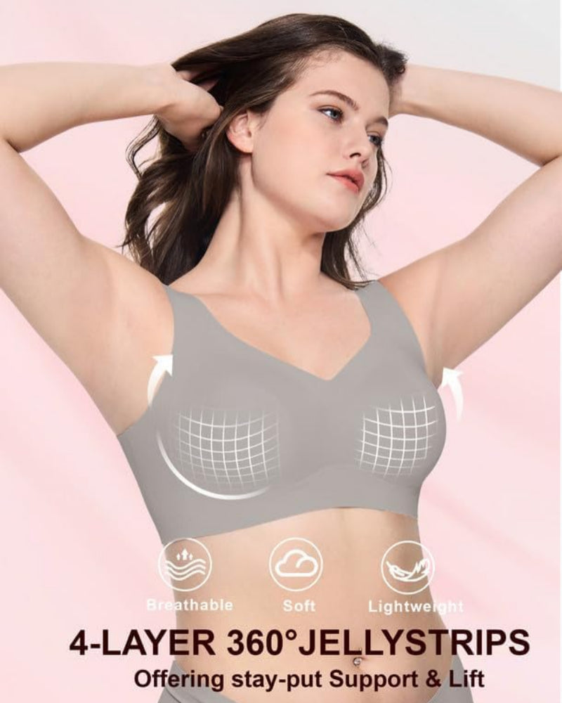 Women’s Seamless Wireless Push-Up Bra