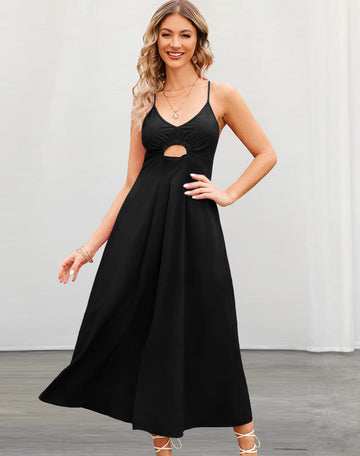 Elegant Sleeveless Maxi Dress