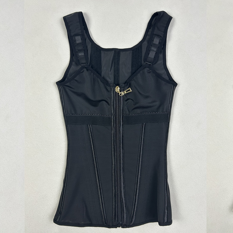 Enhanced Shaping Corset Top — Slimming Waist Trainer & Push-Up Vest