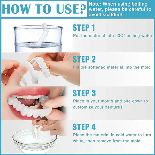 🦷Imitation Dental Stickers (Superior + Inferior)🦷