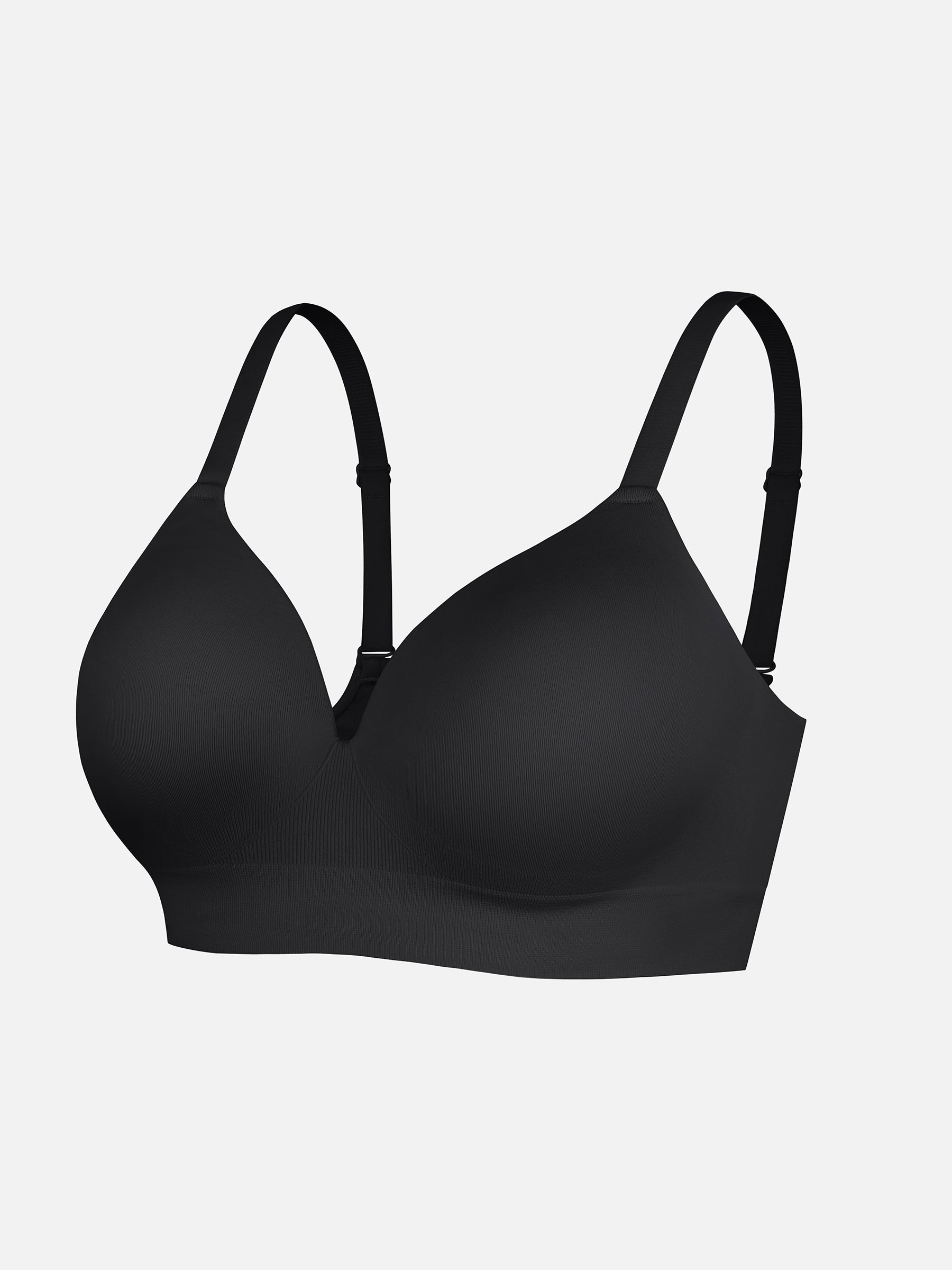 Seamless Wireless Push Up Bra – Full Coverage Comfort