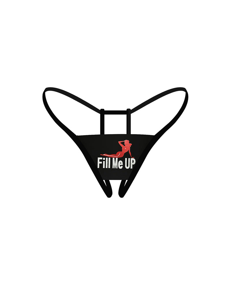 Seamless Women’s Thongs 4-Pack – Sports, Yoga, Letter Print Underwear