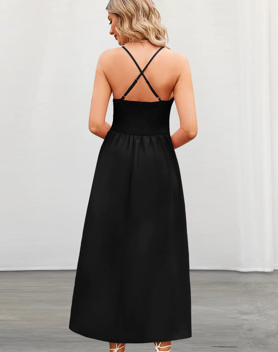 Elegant Sleeveless Maxi Dress