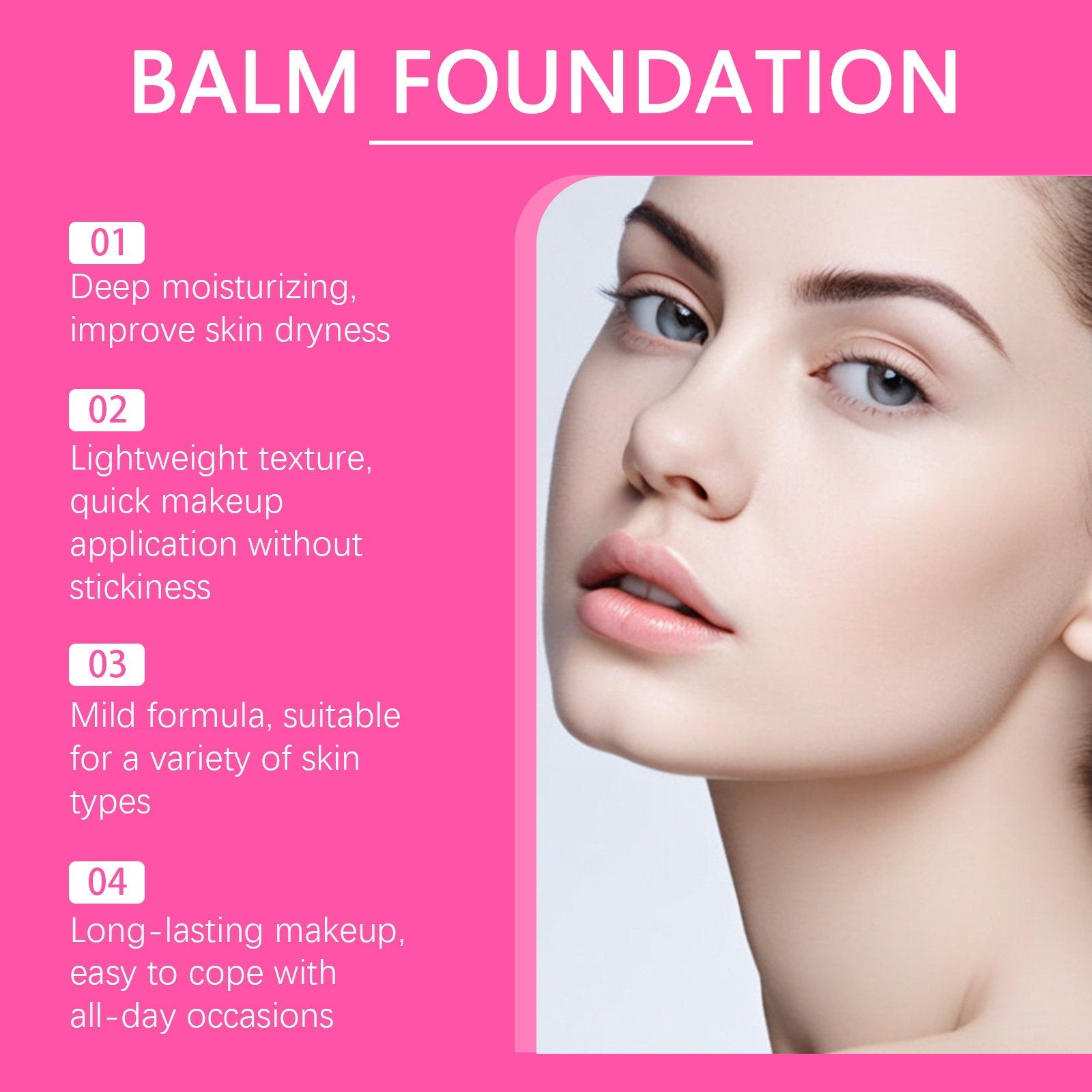 🔥Last Day Discount 49% Off - Peptide Bounce Balm Foundation