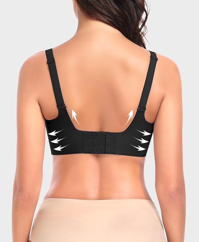 Invisible Jelly Lift Bra with Breathable Water Drop Hollow