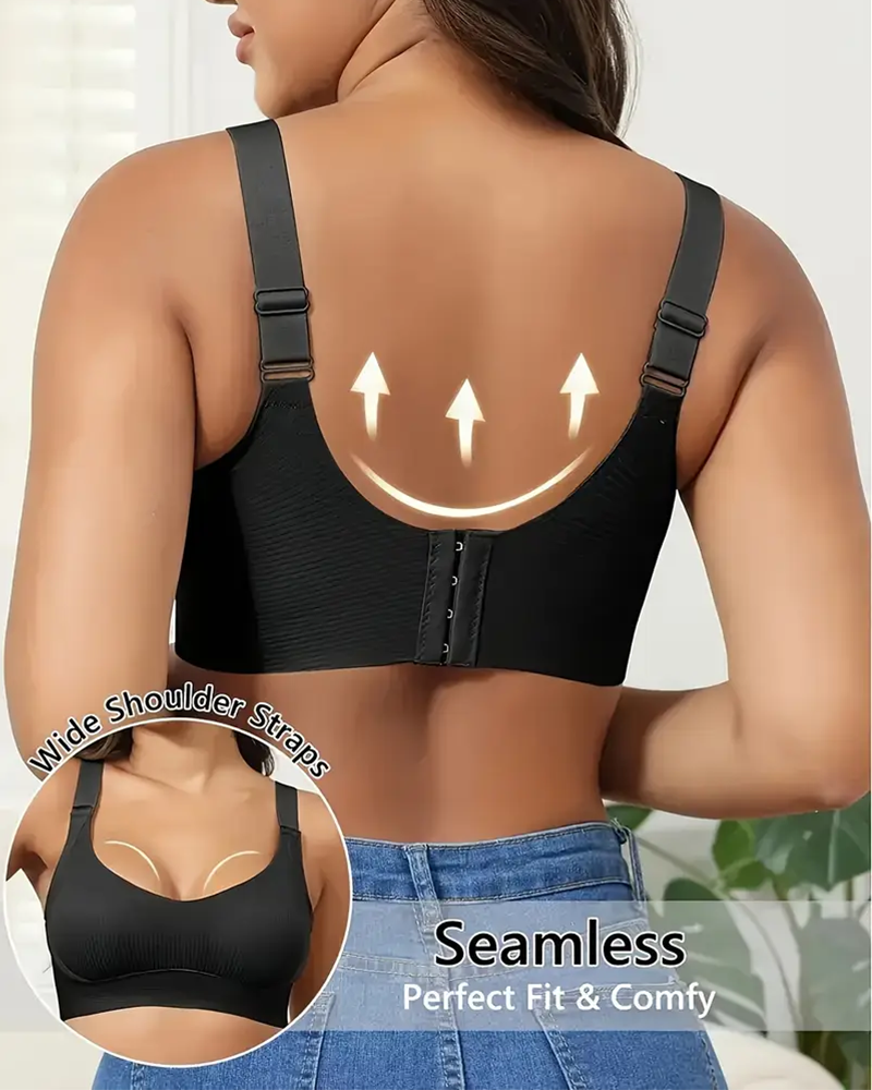 Wireless Ribbed Bralette – Seamless, Breathable Comfort (2–4 Pack)