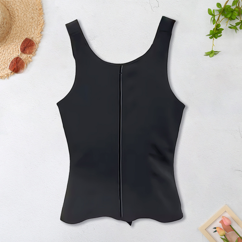 Enhanced Shaping Corset Top — Slimming Waist Trainer & Push-Up Vest