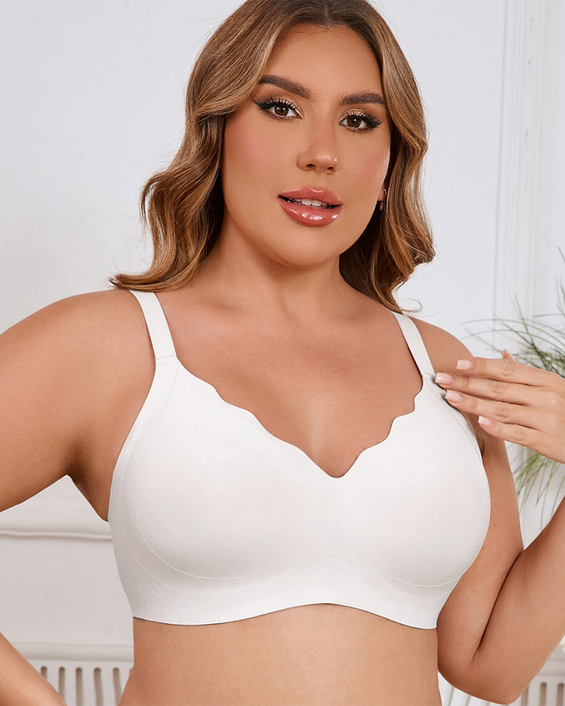 Dutiful Seamless Wireless Bra – High Support & Comfort