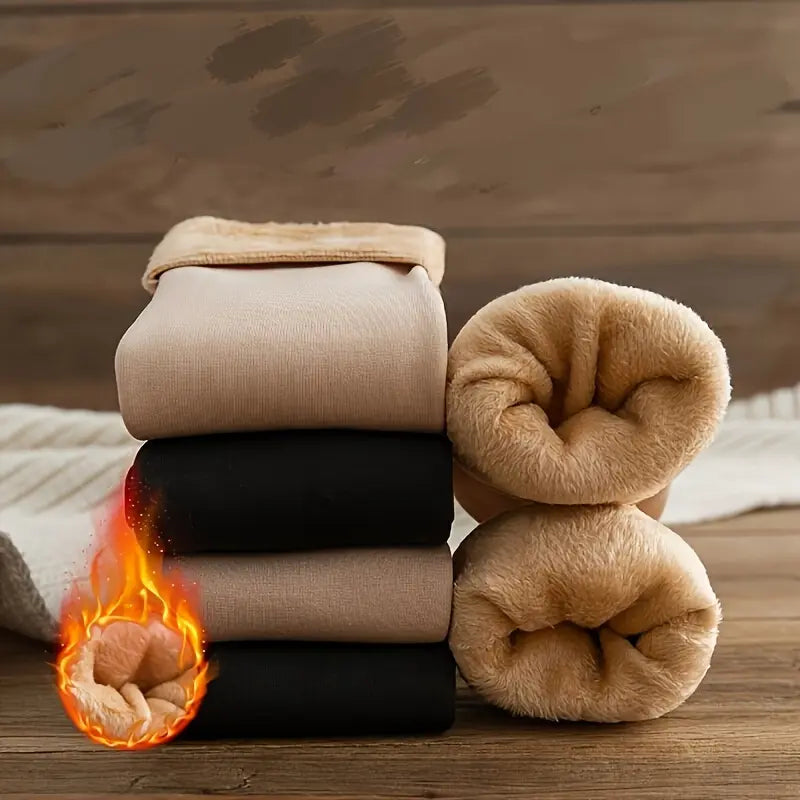 10 Pairs Women’s Fleece-Lined Winter Warm Socks