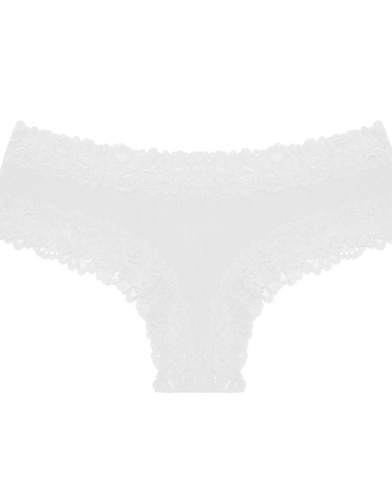 Shesways® Cotton Lace Low Rise Brazilian Bikini