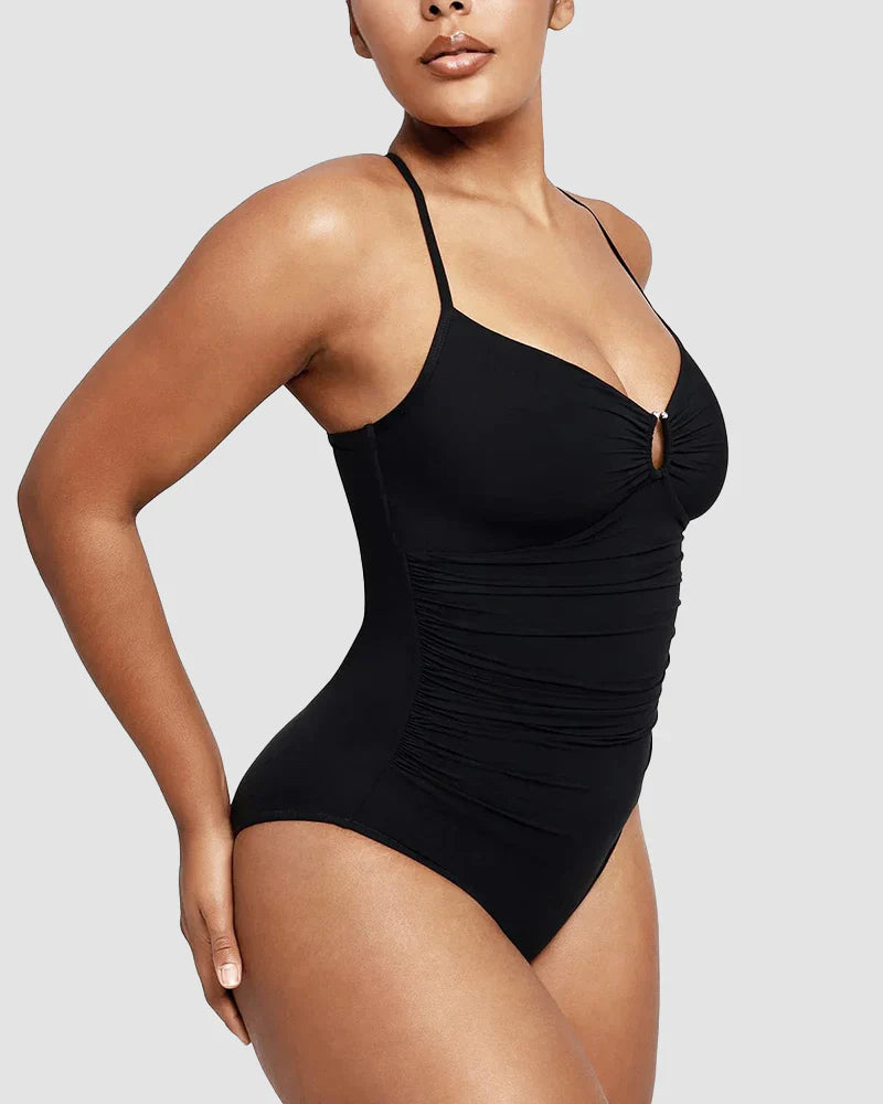 Sculpt & Shine U-Ring Shaping Swimsuit