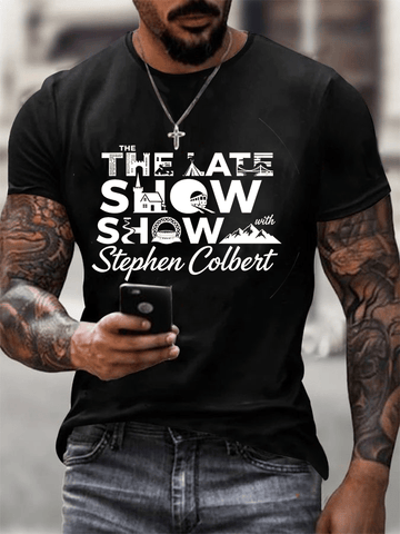 🔥Buy 3 Get 15% Off🔥Men's Retro Last Show Print T-Shirt