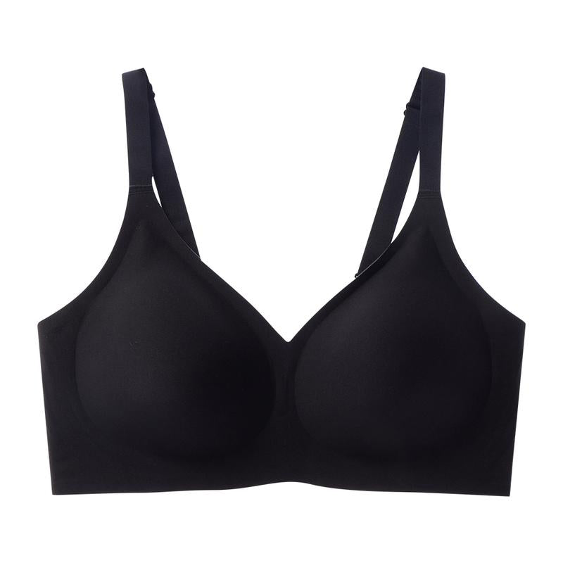 Jelly Seamless Wireless Push Up Bra – Comfortable Full Coverage Everyday Wear