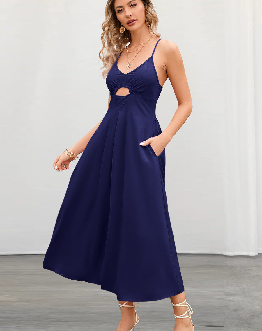 Elegant Sleeveless Maxi Dress