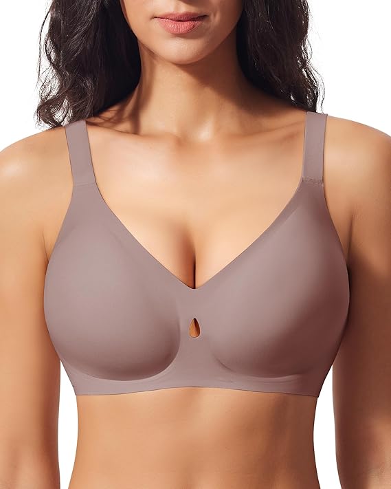 Invisible Jelly Lift Bra with Breathable Water Drop Hollow