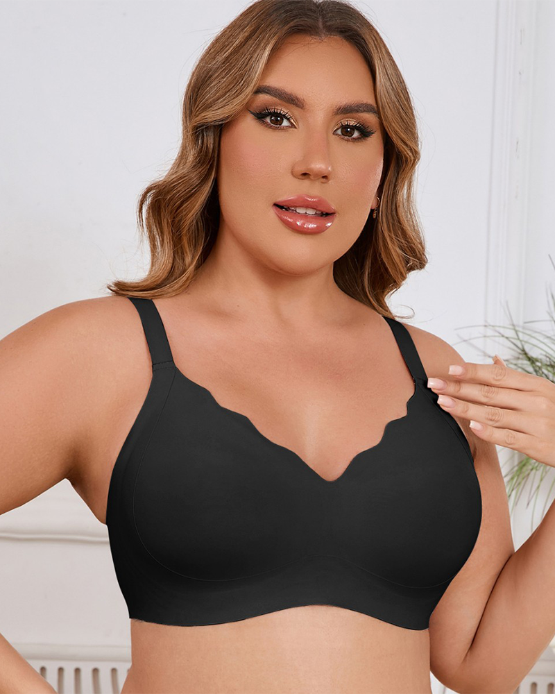 Dutiful Seamless Wireless Bra – High Support & Comfort