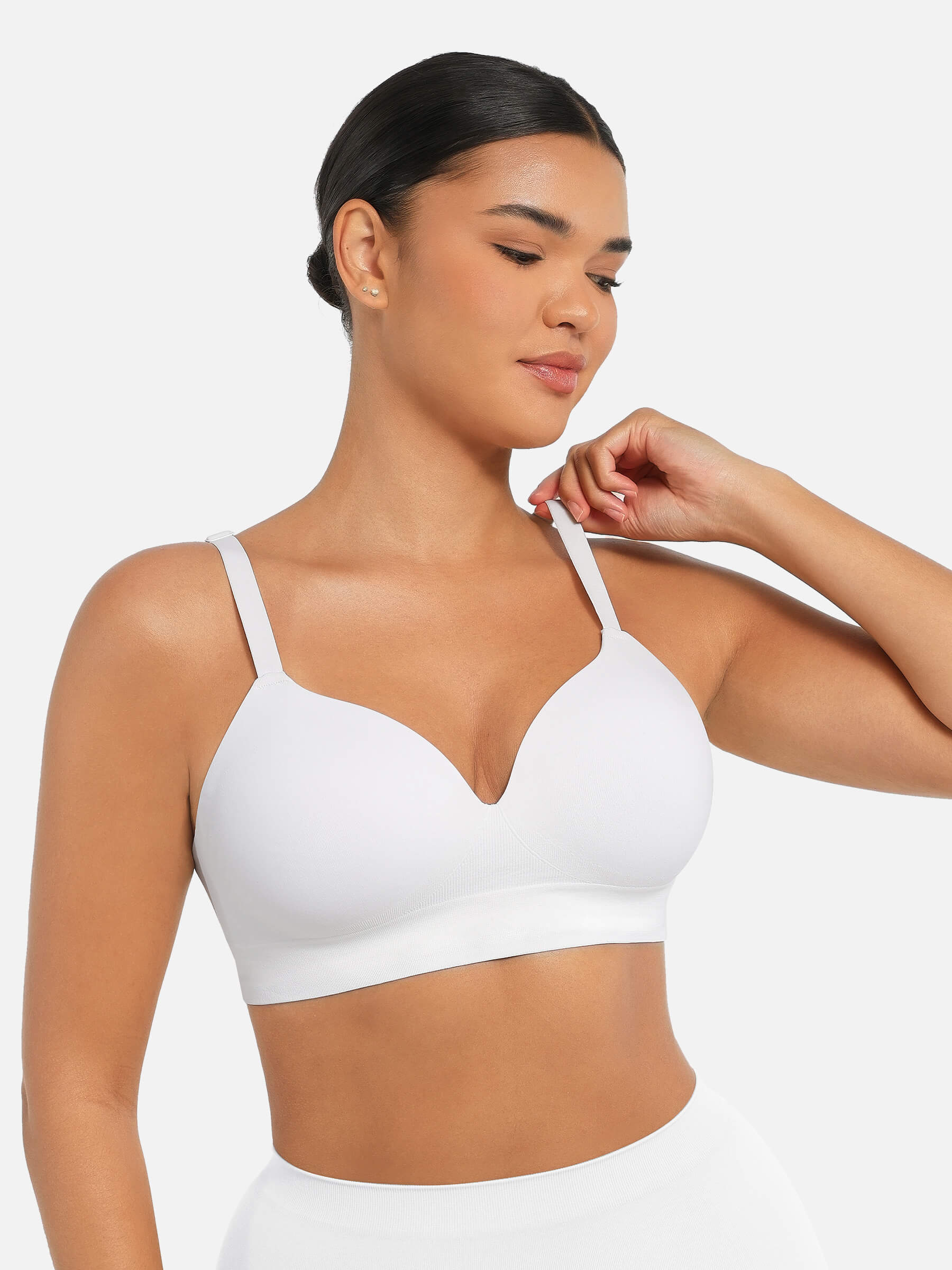 Seamless Wireless Push Up Bra – Full Coverage Comfort
