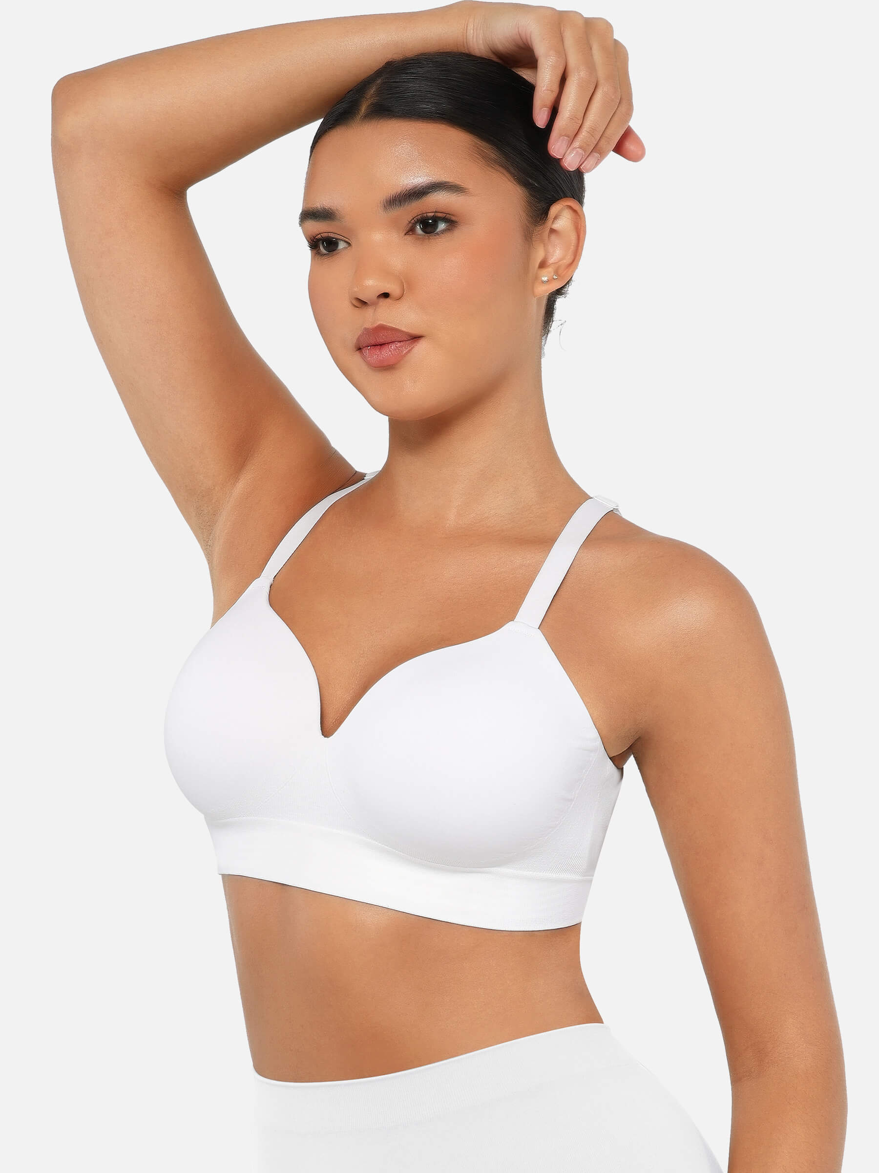 Seamless Wireless Push Up Bra – Full Coverage Comfort