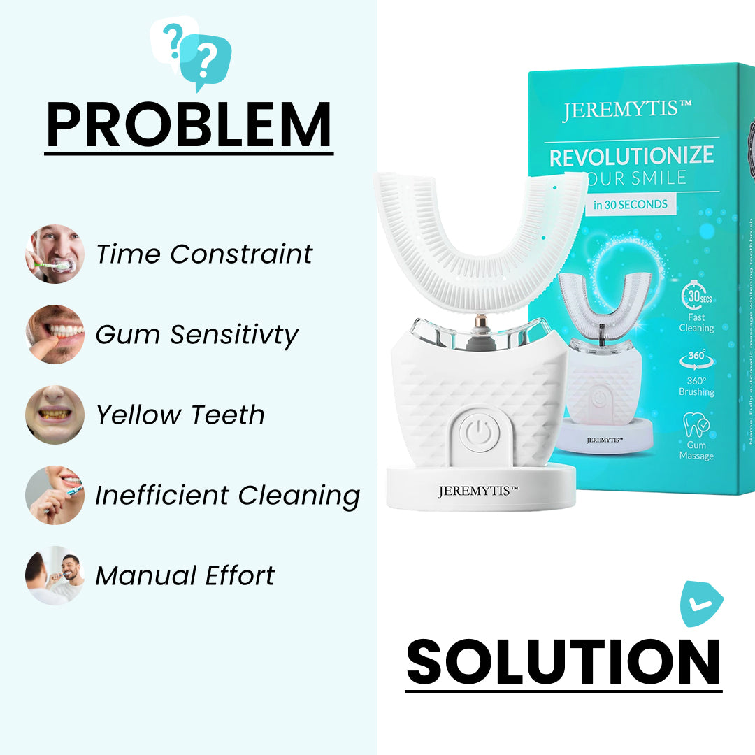 ✨JEREMYTIS™ Electric toothbrush-30-Second Dental Revolution